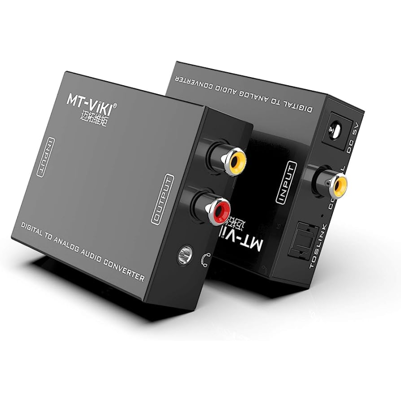 CONVERTISSEUR Audio Numérique Vers Analogique MT-VIKI MT-DA21 OPTIC TO RCA MT-Viki MT-DA21